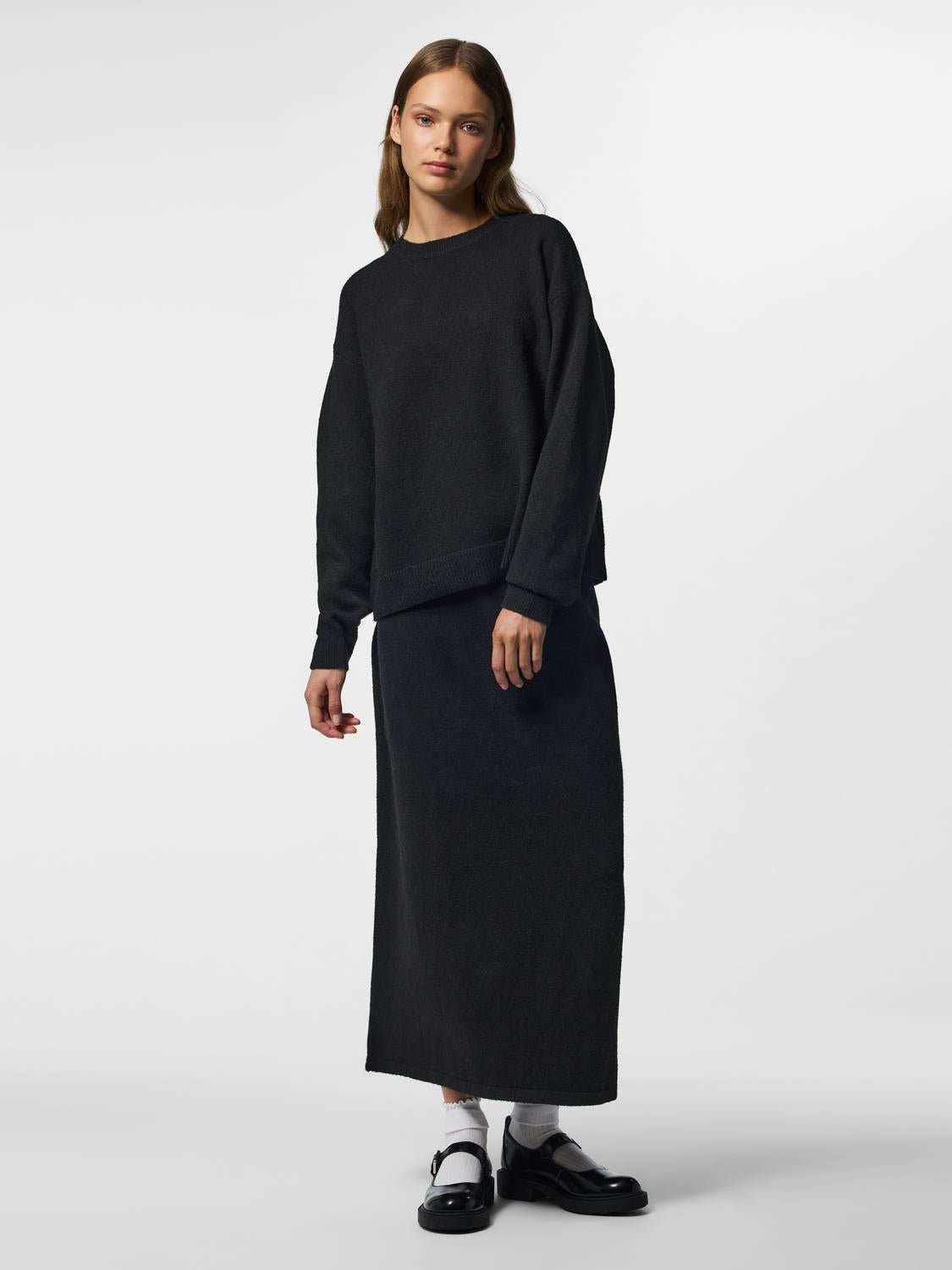 PCSALLY Knitted Top - Black - VERO MODA & VILA Bergvik